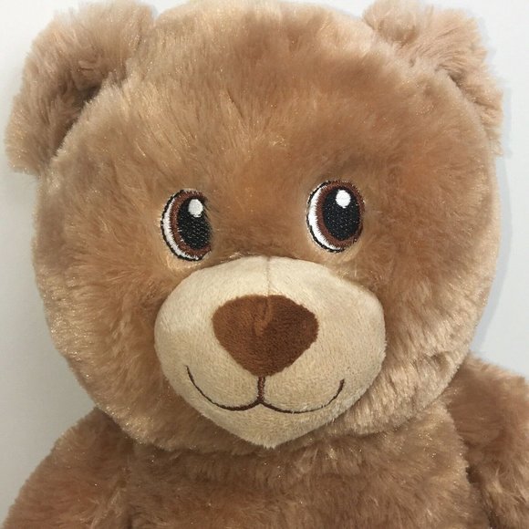 Build A Bear Workshop Plush Teddy Bear Brown 15" Talking Say I Love You Da Da - Picture 3 of 12